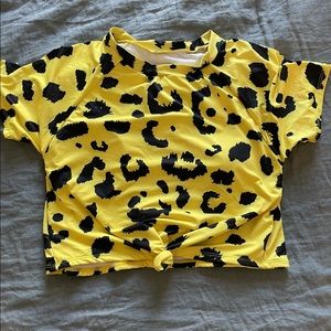 Bright swimsuit top!